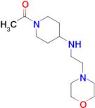 1-acetyl-N-(2-morpholin-4-ylethyl)piperidin-4-amine