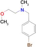 N-(4-bromobenzyl)-N-(2-methoxyethyl)-N-methylamine