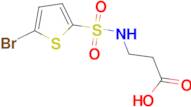3-{[(5-bromothien-2-yl)sulfonyl]amino}propanoic acid