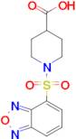 1-(2,1,3-benzoxadiazol-4-ylsulfonyl)piperidine-4-carboxylic acid