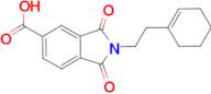2-(2-cyclohex-1-en-1-ylethyl)-1,3-dioxoisoindoline-5-carboxylic acid