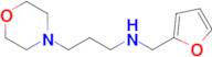 N-(2-furylmethyl)-N-(3-morpholin-4-ylpropyl)amine