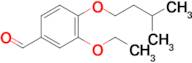 3-ethoxy-4-(3-methylbutoxy)benzaldehyde