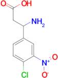 3-amino-3-(4-chloro-3-nitrophenyl)propanoic acid