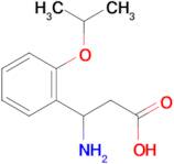 3-amino-3-(2-isopropoxyphenyl)propanoic acid