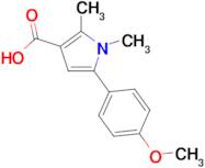 5-(4-methoxyphenyl)-1,2-dimethyl-1H-pyrrole-3-carboxylic acid