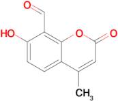7-hydroxy-4-methyl-2-oxo-2H-chromene-8-carbaldehyde