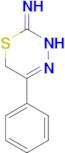 5-phenyl-6H-1,3,4-thiadiazin-2-amine