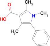 1,2,4-trimethyl-5-phenyl-1H-pyrrole-3-carboxylic acid