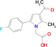 [3-acetyl-5-(4-fluorophenyl)-2-methyl-1H-pyrrol-1-yl]acetic acid