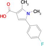 5-(4-fluorophenyl)-1,2-dimethyl-1H-pyrrole-3-carboxylic acid