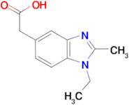(1-ethyl-2-methyl-1H-benzimidazol-5-yl)acetic acid
