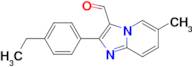 2-(4-ethylphenyl)-6-methylimidazo[1,2-a]pyridine-3-carbaldehyde