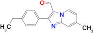 2-(4-ethylphenyl)-7-methylimidazo[1,2-a]pyridine-3-carbaldehyde