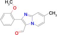 2-(2-methoxyphenyl)-7-methylimidazo[1,2-a]pyridine-3-carbaldehyde