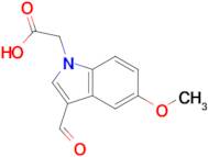 (3-formyl-5-methoxy-1H-indol-1-yl)acetic acid