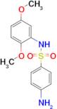 4-amino-N-(2,5-dimethoxyphenyl)benzenesulfonamide