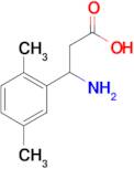 3-amino-3-(2,5-dimethylphenyl)propanoic acid