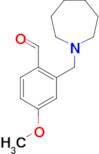 2-(azepan-1-ylmethyl)-4-methoxybenzaldehyde