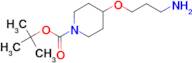 tert-butyl 4-(3-aminopropoxy)piperidine-1-carboxylate