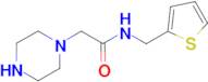2-piperazin-1-yl-N-(thien-2-ylmethyl)acetamide