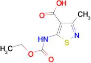 5-[(ethoxycarbonyl)amino]-3-methylisothiazole-4-carboxylic acid