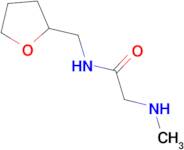 2-(methylamino)-N-(tetrahydrofuran-2-ylmethyl)acetamide