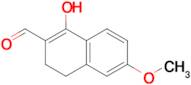 6-methoxy-1-oxo-1,2,3,4-tetrahydronaphthalene-2-carbaldehyde