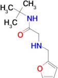 N-(tert-butyl)-2-[(2-furylmethyl)amino]acetamide