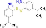 2-[(2-amino-5-isopropylphenyl)dithio]-4-isopropylaniline