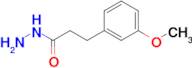 3-(3-methoxyphenyl)propanohydrazide