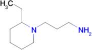 3-(2-ethylpiperidin-1-yl)propan-1-amine