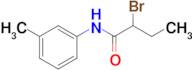 2-bromo-N-(3-methylphenyl)butanamide