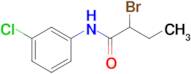 2-bromo-N-(3-chlorophenyl)butanamide