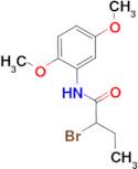 2-bromo-N-(2,5-dimethoxyphenyl)butanamide