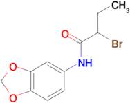 N-1,3-benzodioxol-5-yl-2-bromobutanamide