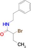 2-bromo-N-(2-phenylethyl)butanamide