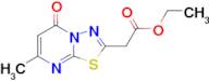 ethyl (7-methyl-5-oxo-5H-[1,3,4]thiadiazolo[3,2-a]pyrimidin-2-yl)acetate