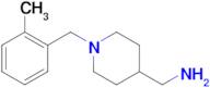 [1-(2-methylbenzyl)piperidin-4-yl]methylamine