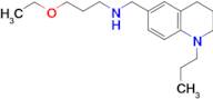 (3-ethoxypropyl)[(1-propyl-1,2,3,4-tetrahydroquinolin-6-yl)methyl]amine