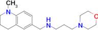 N-[(1-methyl-1,2,3,4-tetrahydroquinolin-6-yl)methyl]-3-morpholin-4-ylpropan-1-amine