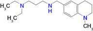 N,N-diethyl-N'-[(1-methyl-1,2,3,4-tetrahydroquinolin-6-yl)methyl]propane-1,3-diamine