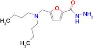 5-[(dibutylamino)methyl]-2-furohydrazide