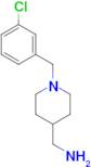 [1-(3-chlorobenzyl)piperidin-4-yl]methylamine