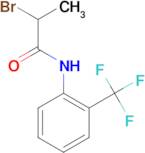 2-bromo-N-[2-(trifluoromethyl)phenyl]propanamide