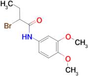 2-bromo-N-(3,4-dimethoxyphenyl)butanamide