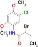 2-bromo-N-(5-chloro-2,4-dimethoxyphenyl)butanamide