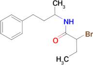 2-bromo-N-(1-methyl-3-phenylpropyl)butanamide