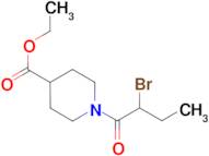 ethyl 1-(2-bromobutanoyl)piperidine-4-carboxylate