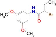 2-bromo-N-(3,5-dimethoxyphenyl)butanamide